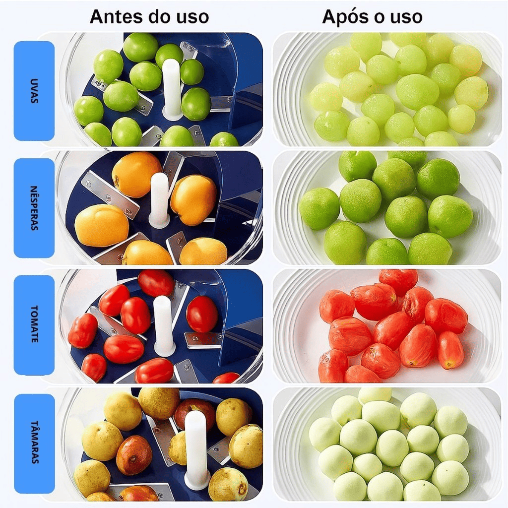 (ÚLTIMAS UNIDADES) Descascador Elétrico de Alho e Frutas Automático