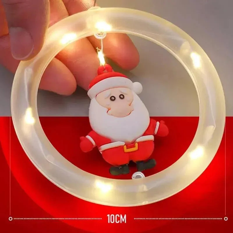 Cortina de Luzes LED para Decoração de Natal - Zinova