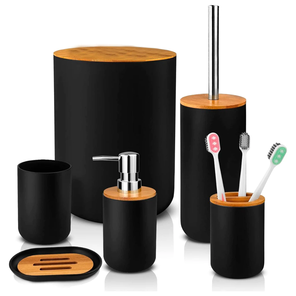 Kit para Banheiro Conjunto com 6 Peças - Zinova