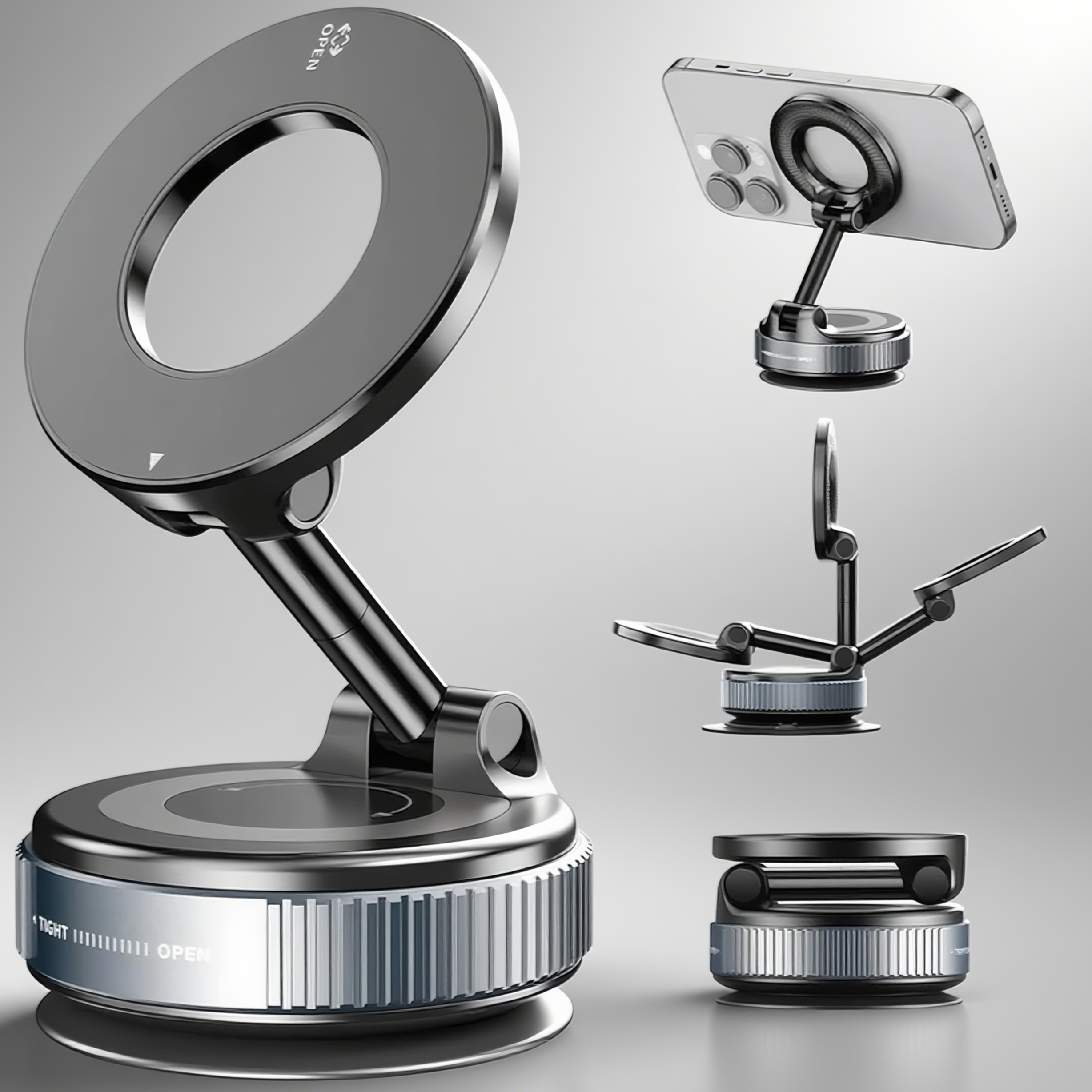 Suporte Magnético para Celular 360° SmartGrip® - Zinova