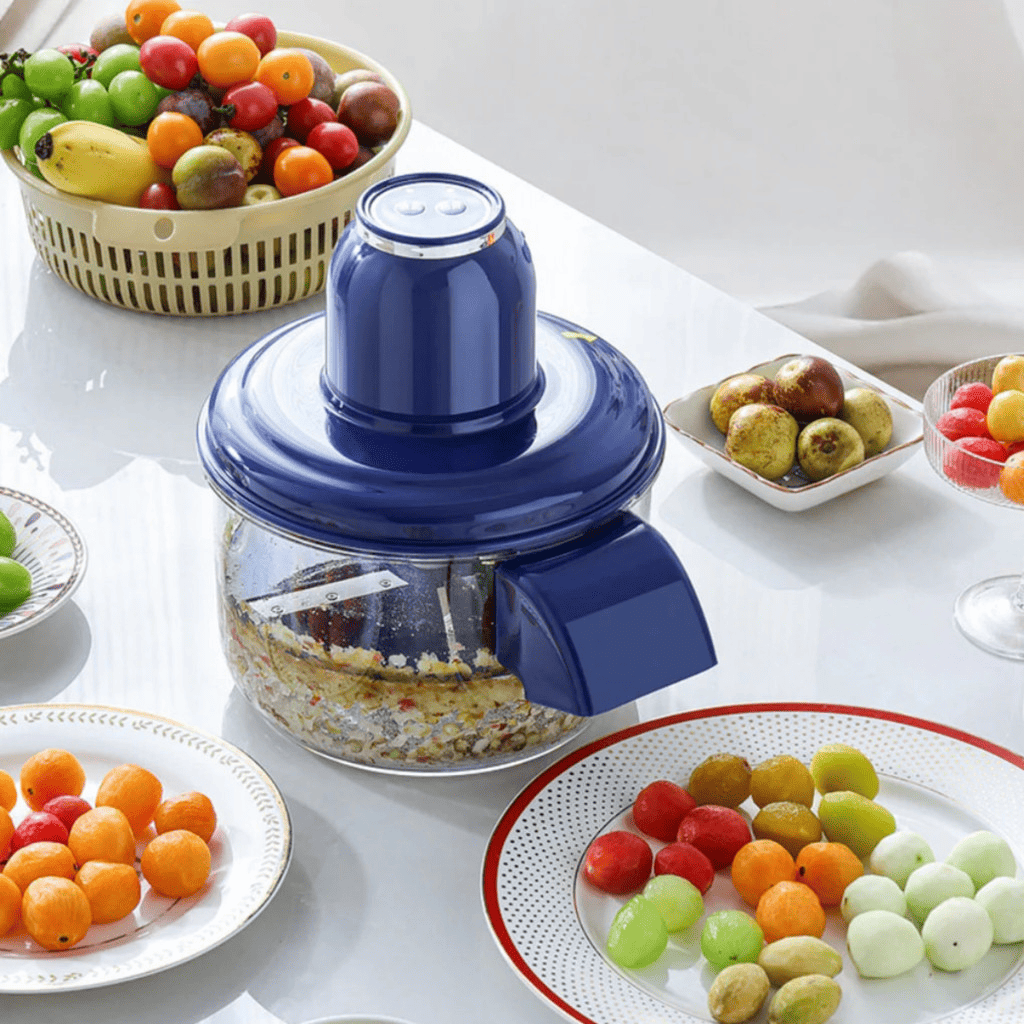 (ÚLTIMAS UNIDADES) Descascador Elétrico de Alho e Frutas Automático